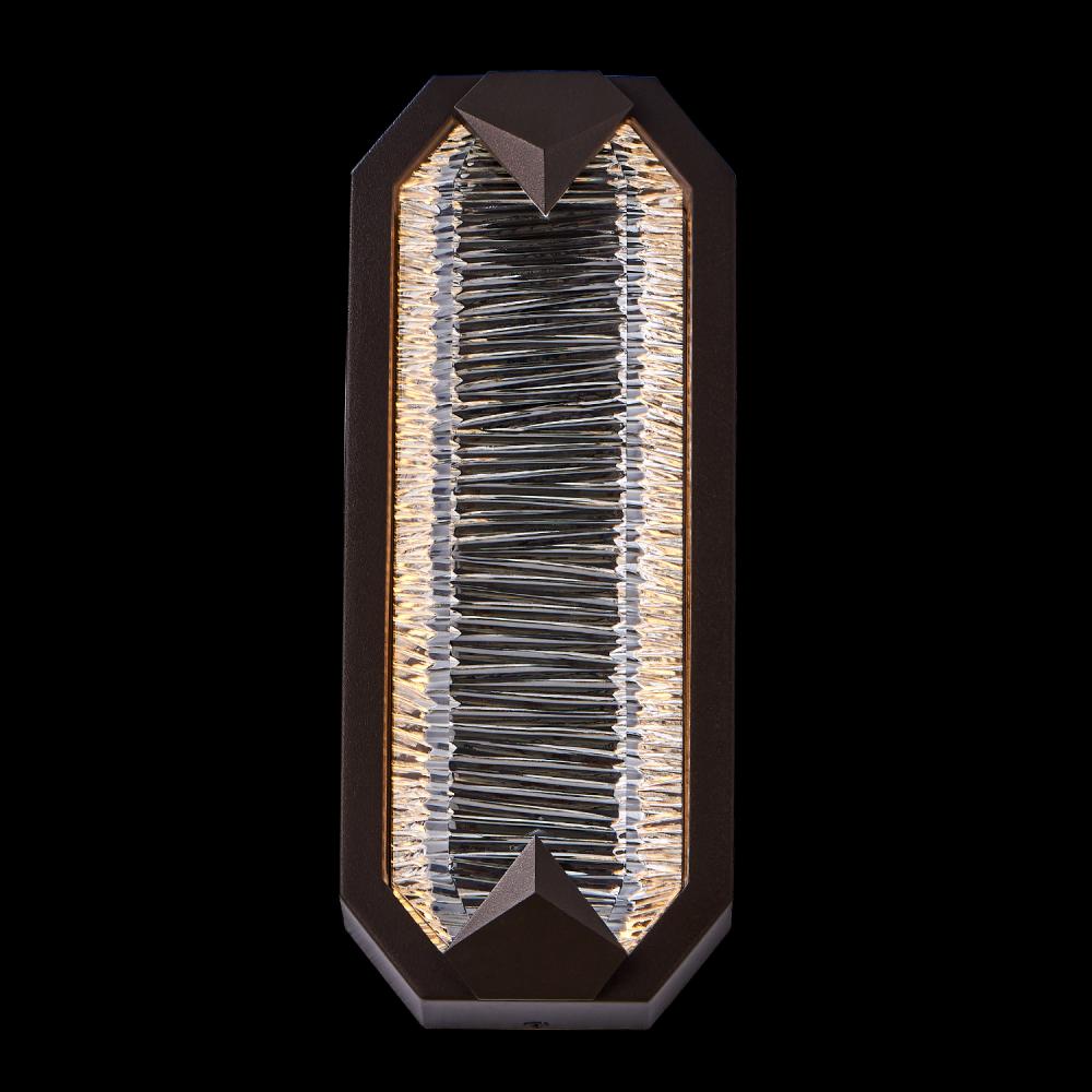 Tenuta Luxury Crystal Flush Mount Light – Matte Black