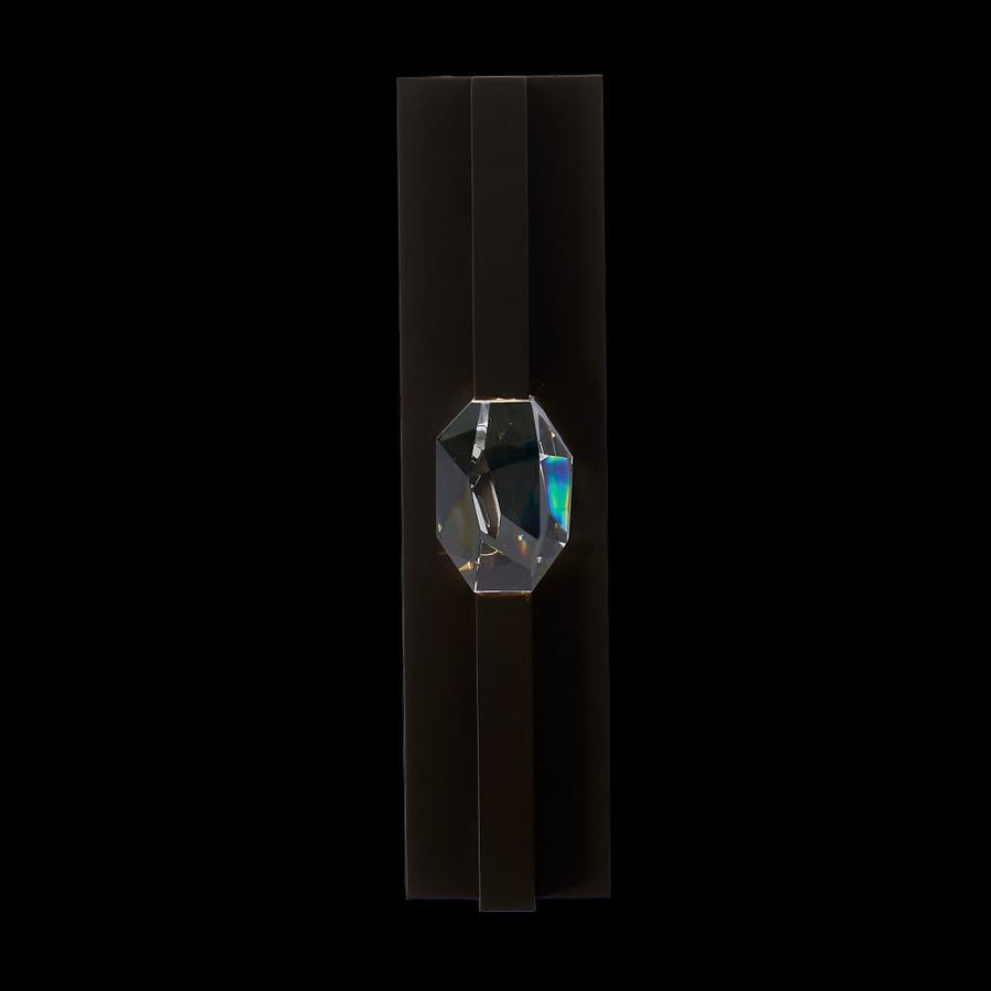 Opposto Luxury Crystal Sconce – Bronze