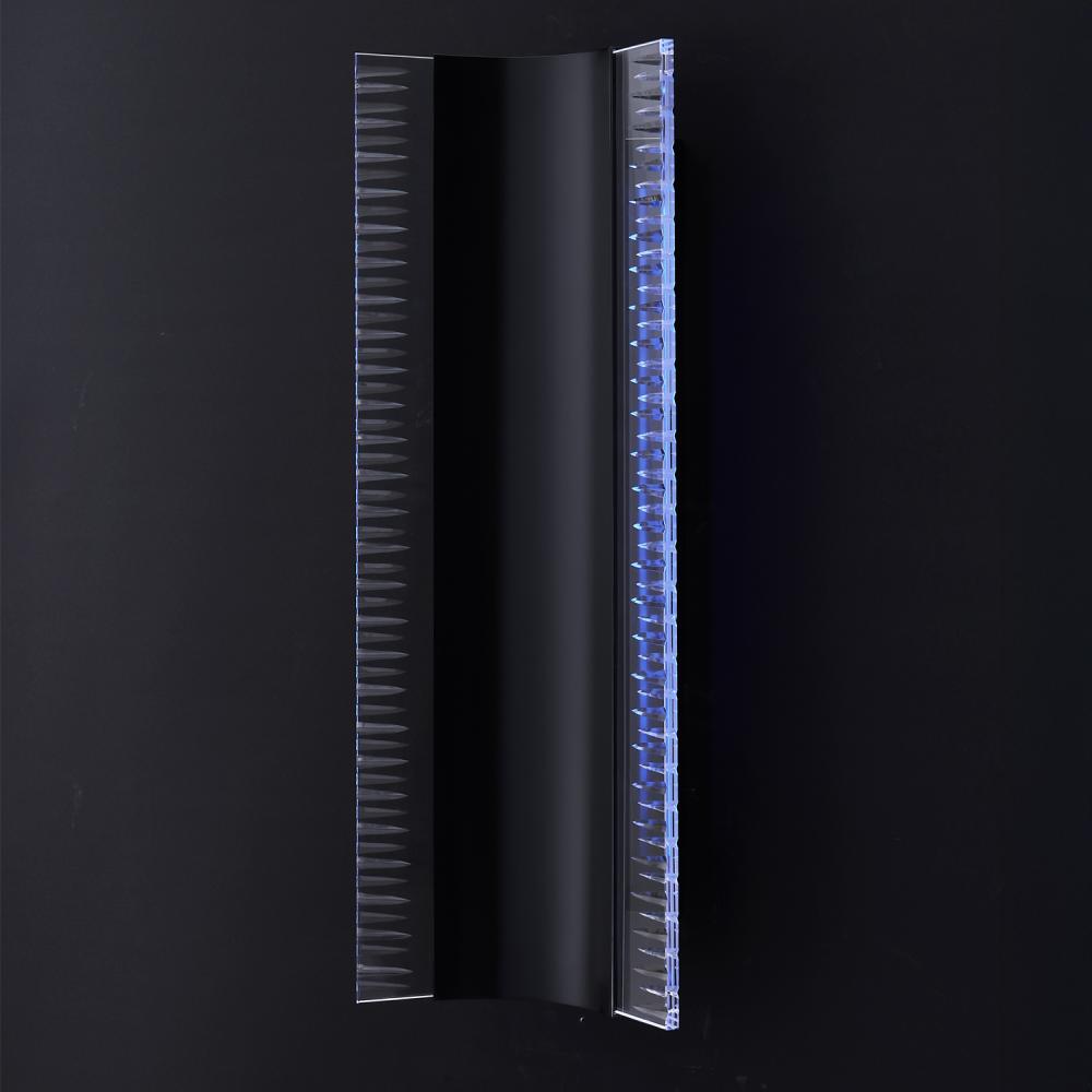 Lina Luxury Wall Sconce RGB Color Changing – Matte Black
