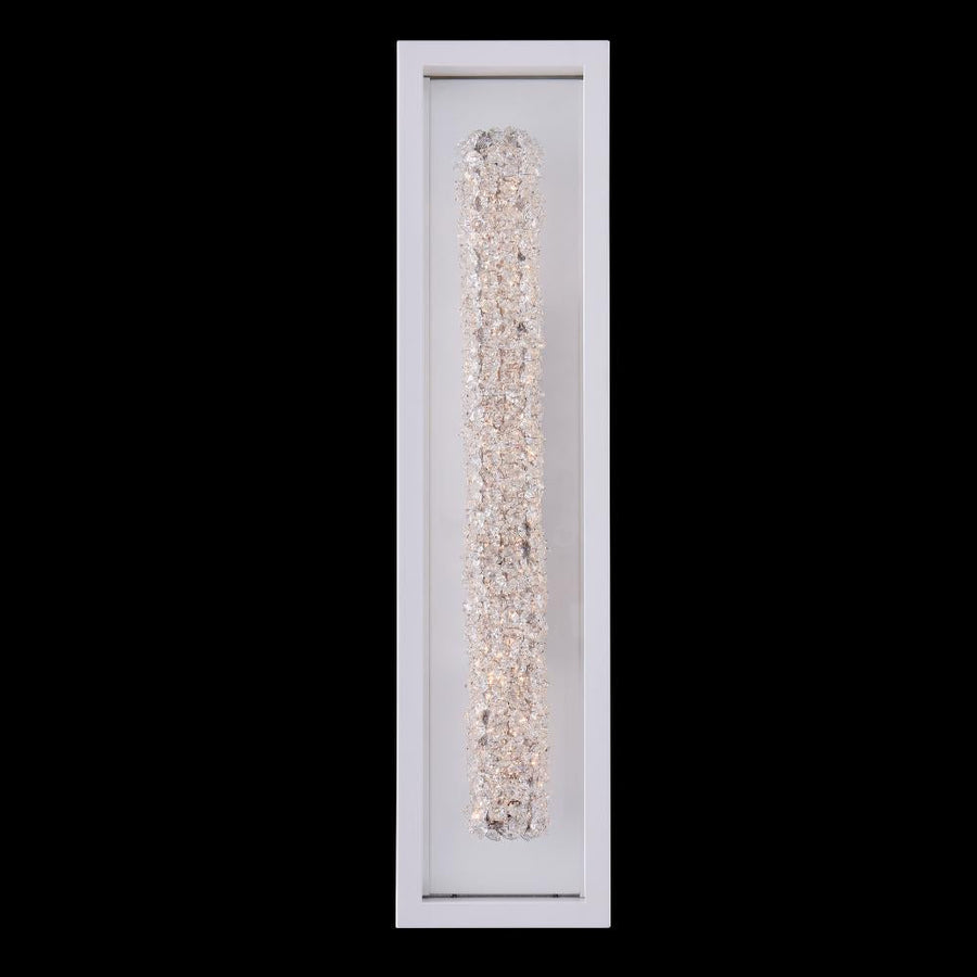 Lina Luxury Crystal Island Candelier – Matte Black