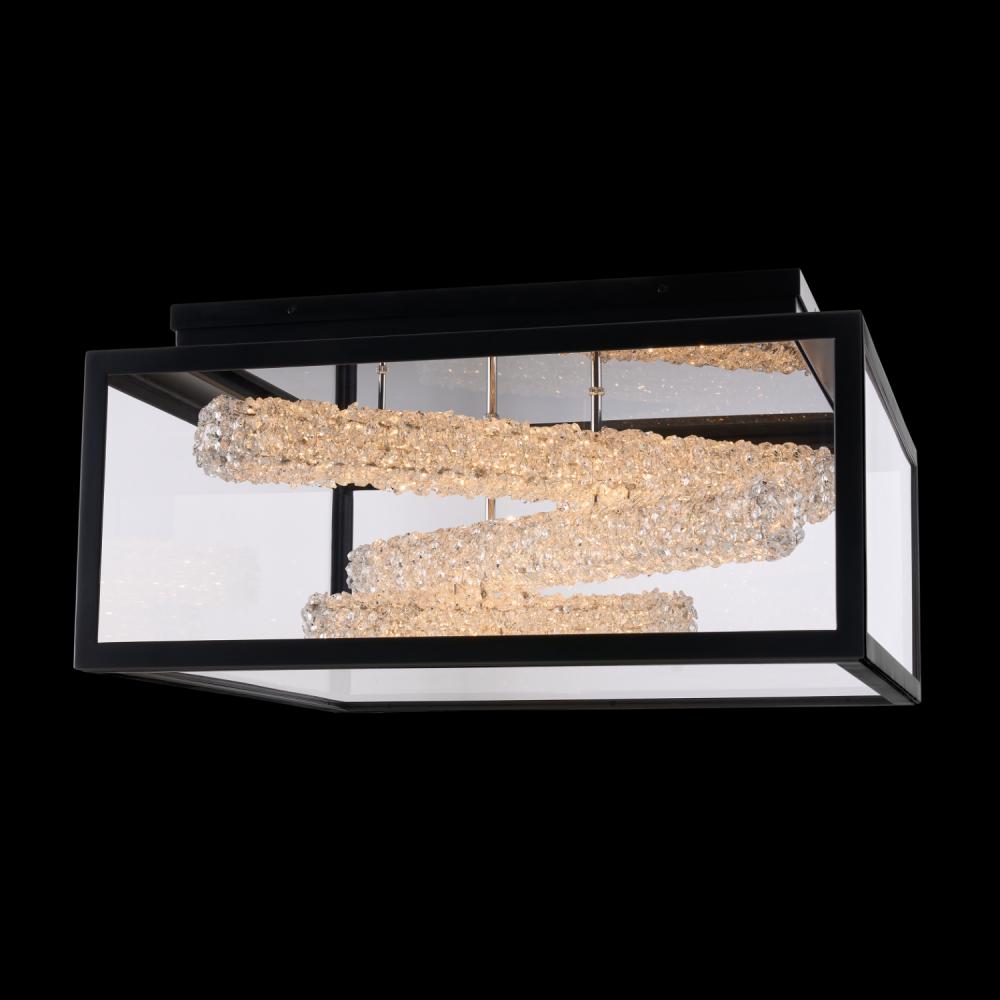 Lina Luxury Crystal Sconce – Matte White
