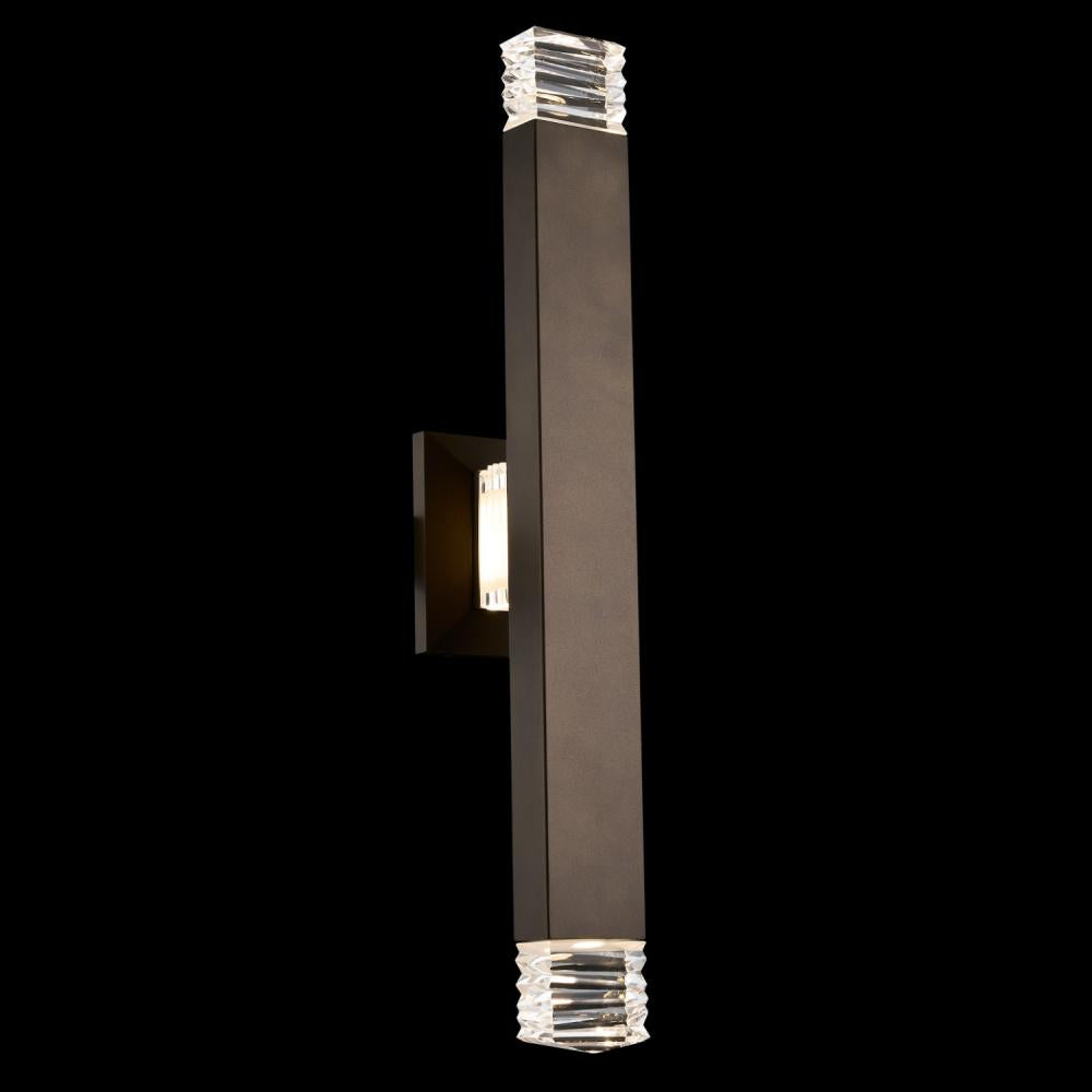 Tapatta Luxury Crystal Sconce – Bronze