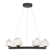Castello 6-Light Chandelier in Matte Black