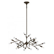 Malinda 6-Light Chandelier in Bark by Breegan Jane