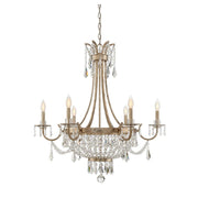 Claiborne 6-Light Chandelier in Avalite