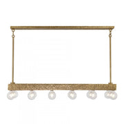 Etereo 14-Light Linear Chandelier in Spumante by Breegan Jane