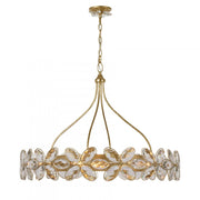 Marbella 14-Light Chandelier in Gold Shimmer by Breegan Jane