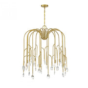Anholt 8-Light Chandelier in Noble Brass