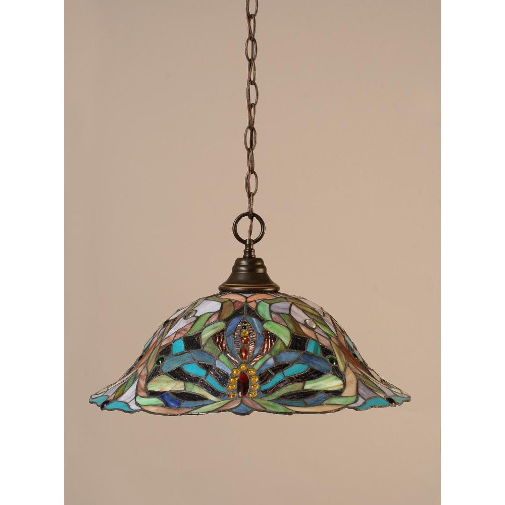 Toltec Company ANY 10-DG-990 Pendant Tiffany - Black