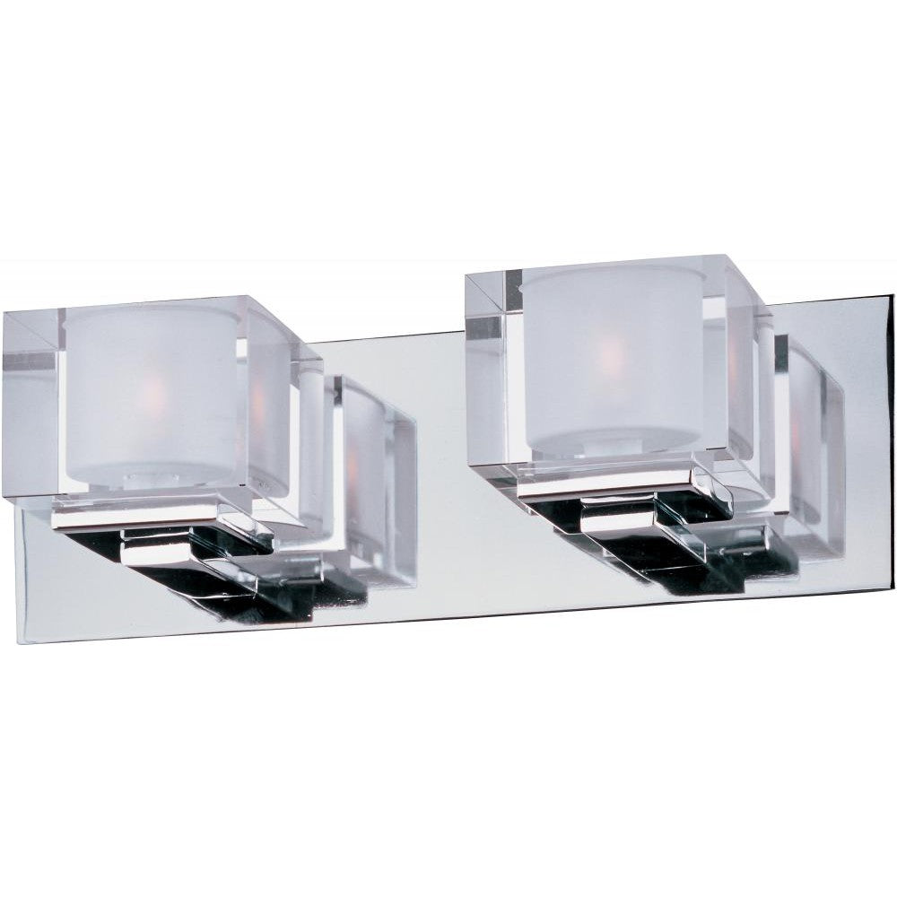 Maxim Lighting CUBIC 10002CLPC Bathroom Fixture Contemporary - Chrome