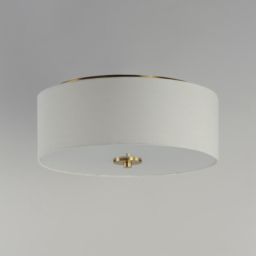 Maxim Lighting BONGO 10010OMNAB Flush Mount Americana - Brass