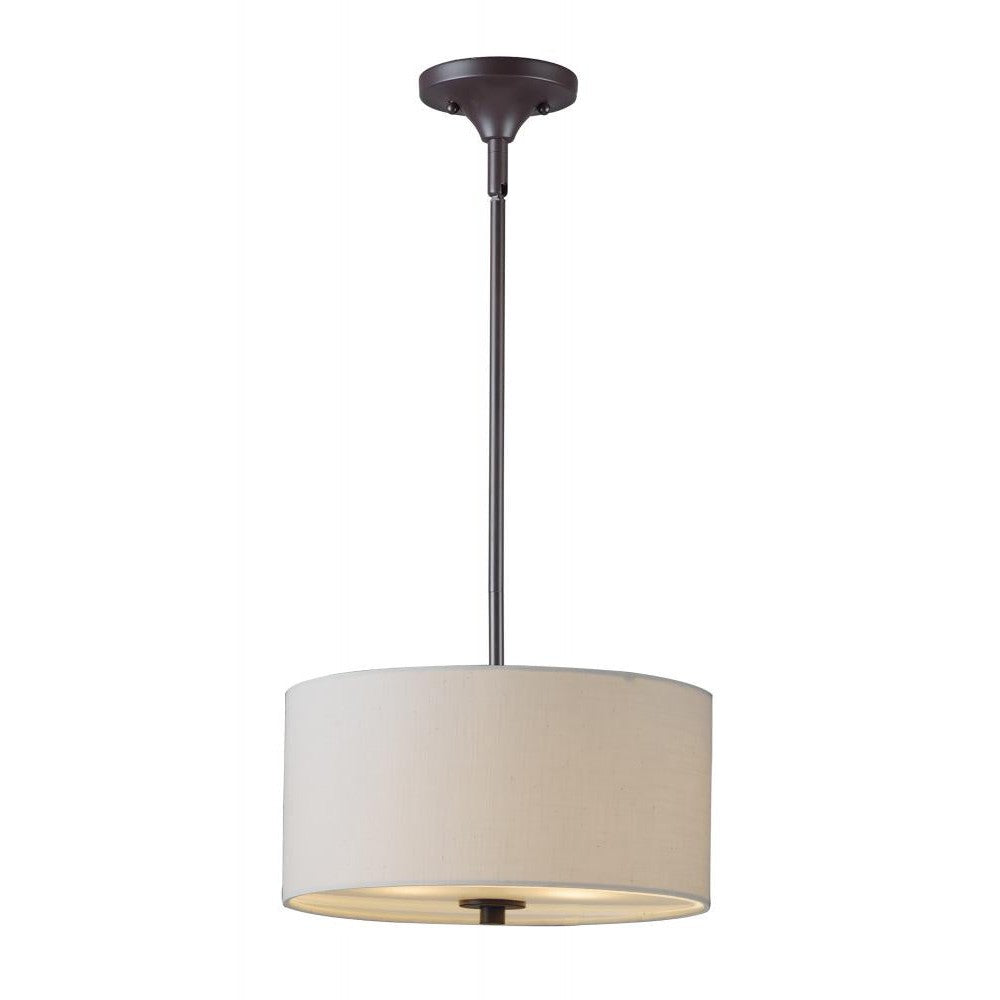 Maxim Lighting BONGO 10011OMOI Semi Flush Mt Americana - Bronze