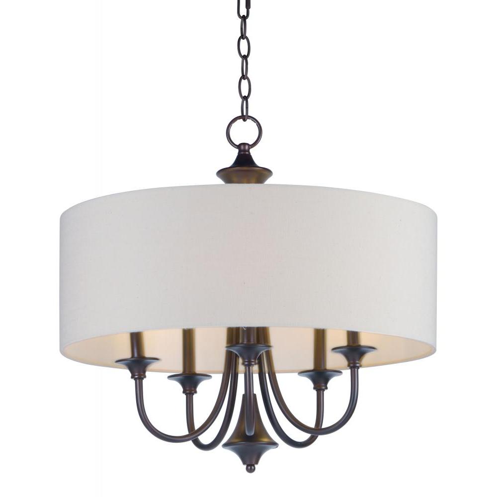 Bongo 22 Inch 5 Light Pendant – Oil Rubbed Bronze