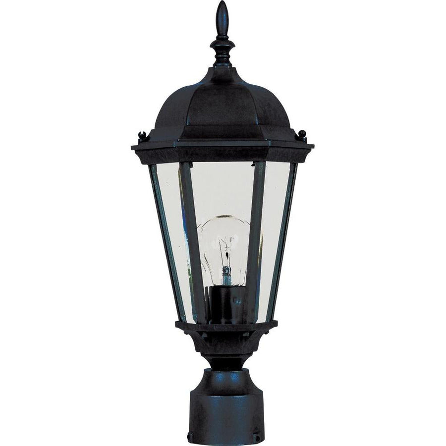 Maxim Lighting 1001BK Westlake 8 Inch Outdoor Post Lantern – Black