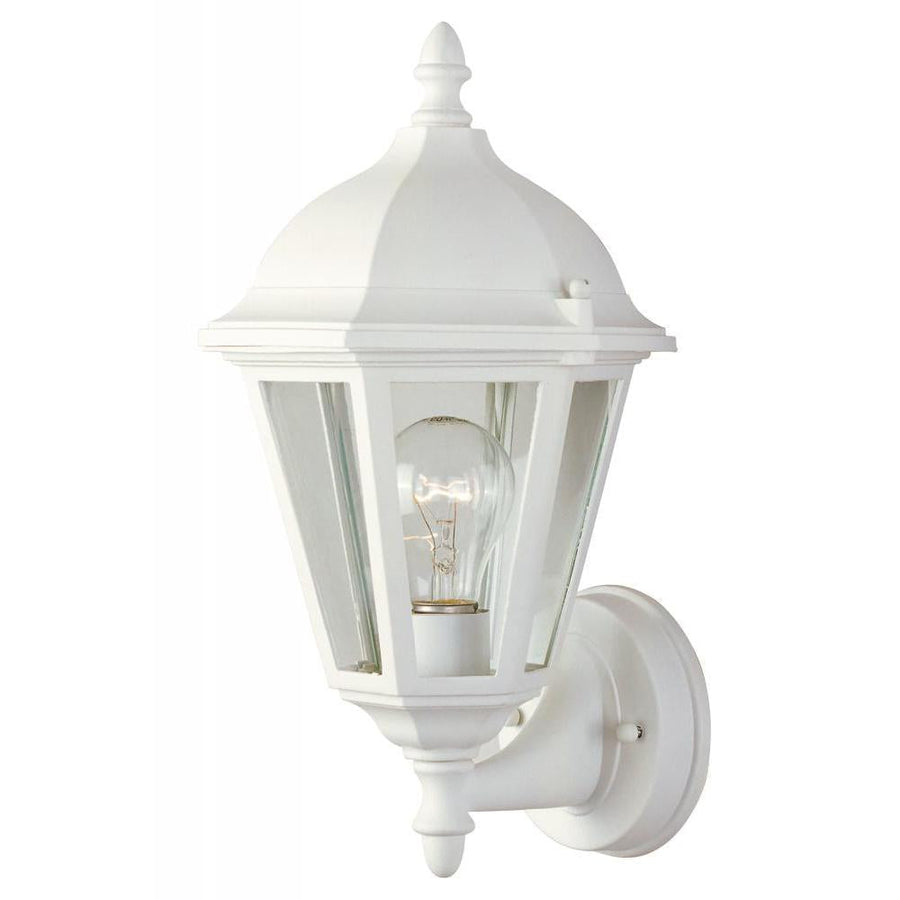 Maxim Lighting 1002WT Westlake 8 Inch Outdoor Wall Lantern – White