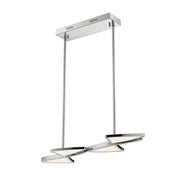 1 Light Linear Chandelier