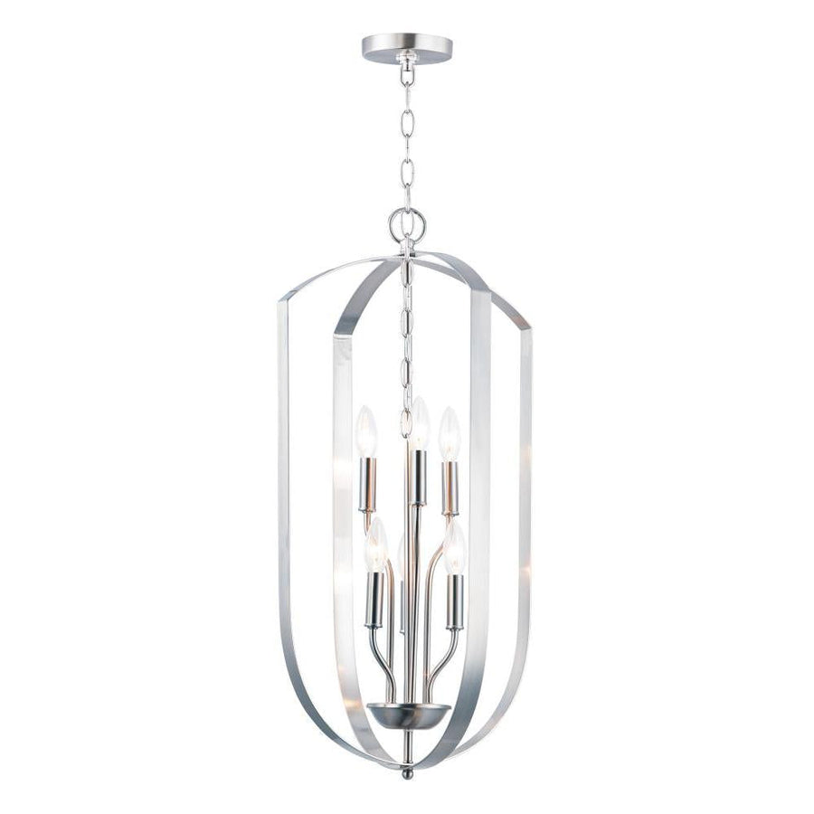 Provident 15 Inch Chandelier – Satin Nickel