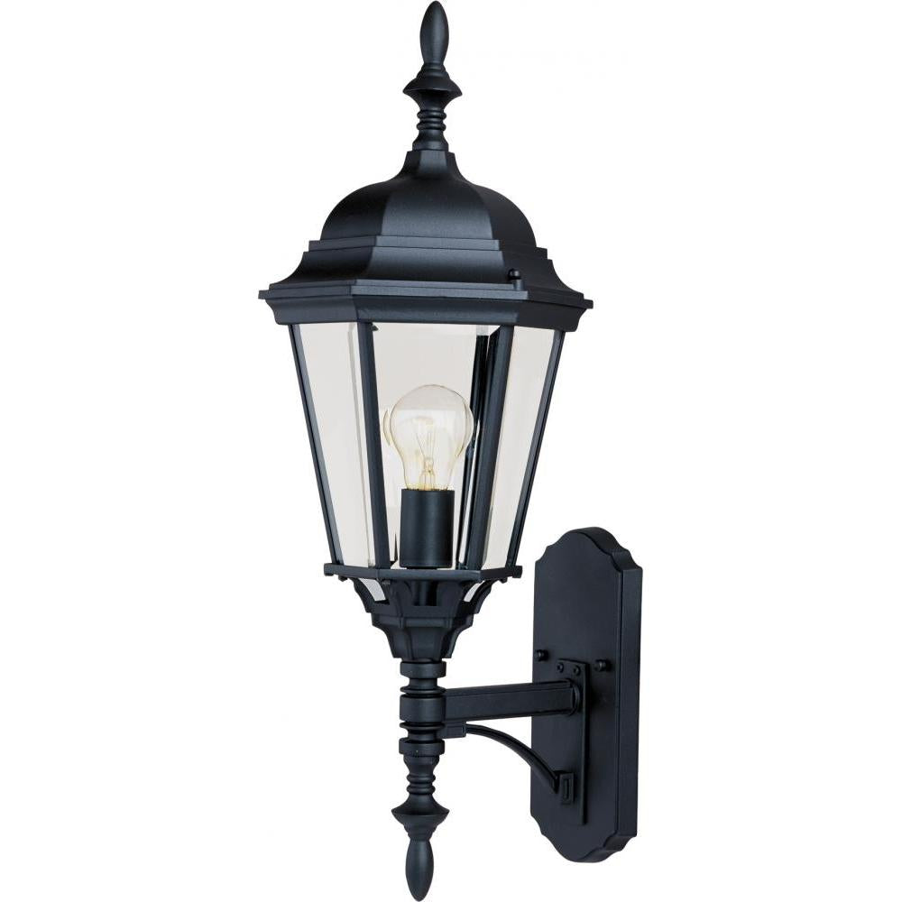 Maxim Lighting 1003BK Westlake 9.5 Inch Outdoor Wall Lantern – Black
