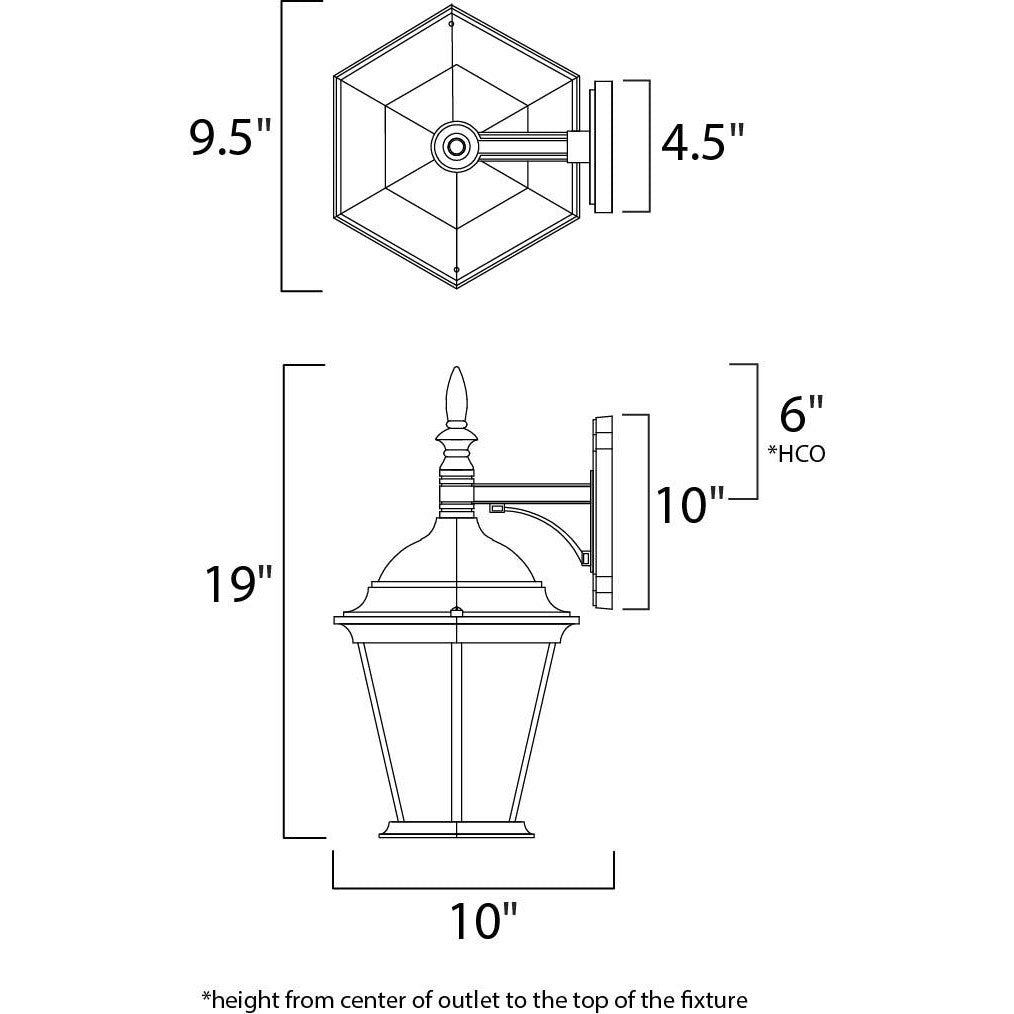 Maxim Lighting WESTLAKE 1004WT Exterior Traditional - White