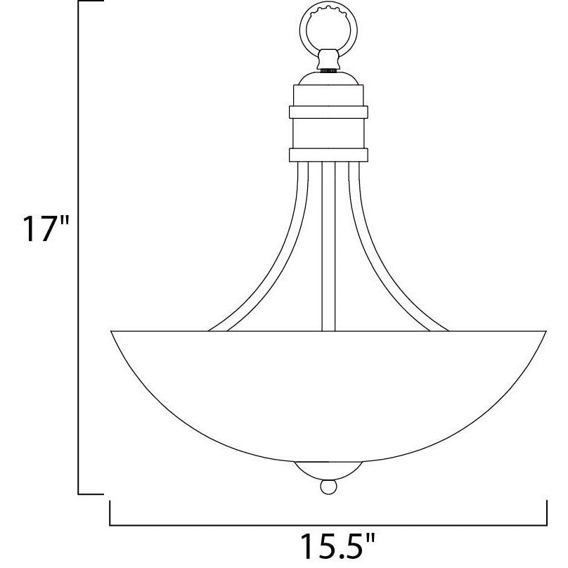 Maxim Lighting LOGAN 10044FTOI Pendant Modern - Bronze