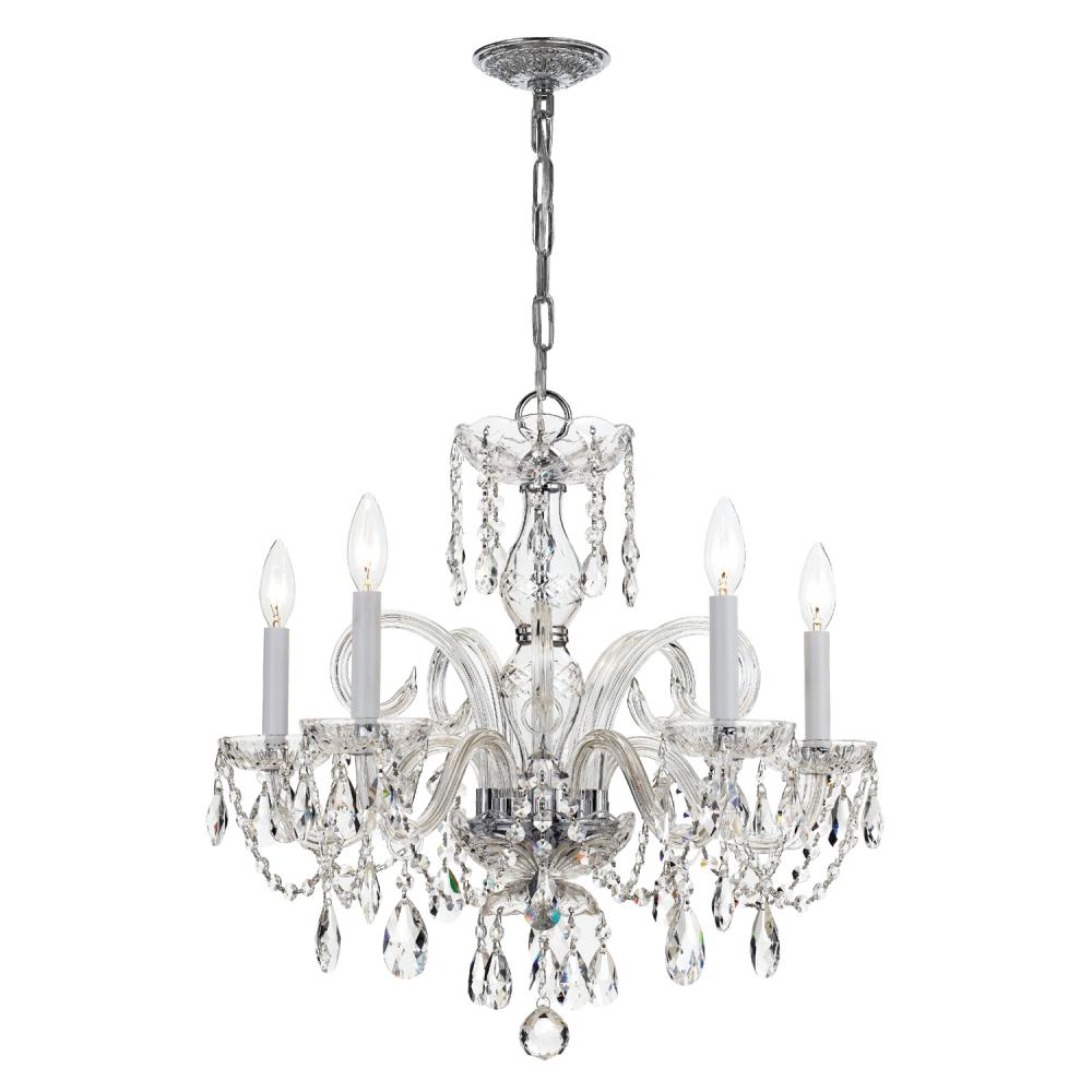 Crystorama TRADITIONAL CRYSTAL 1005-CH-CL-MWP Chandelier Americana - Polished Chrome