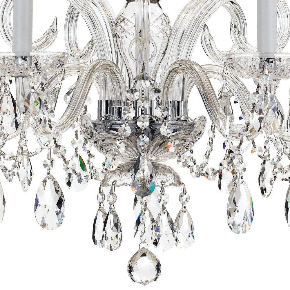 Crystorama TRADITIONAL CRYSTAL 1005-CH-CL-MWP Chandelier Americana - Polished Chrome