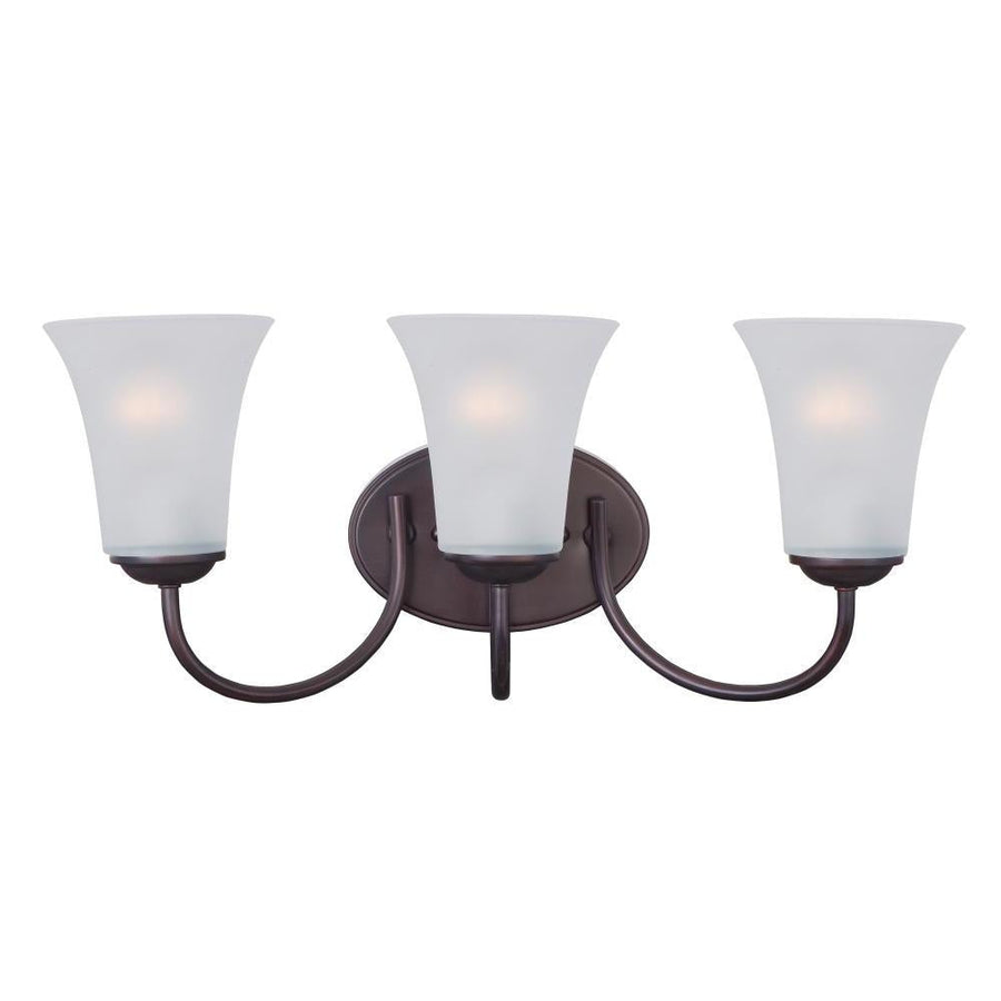 Maxim Lighting 10053FTOI Logan 19 Inch Bathroom Vanity - Oil Rubbed Bronze