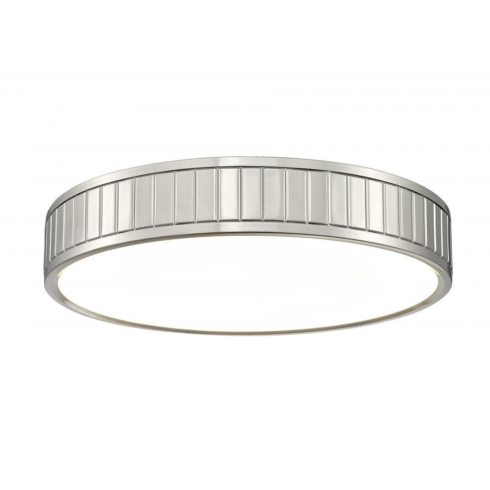 1 Light Flush Mount Light-Frosted