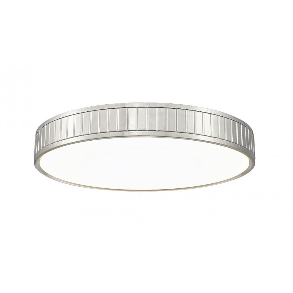1 Light Flush Mount Light-Frosted