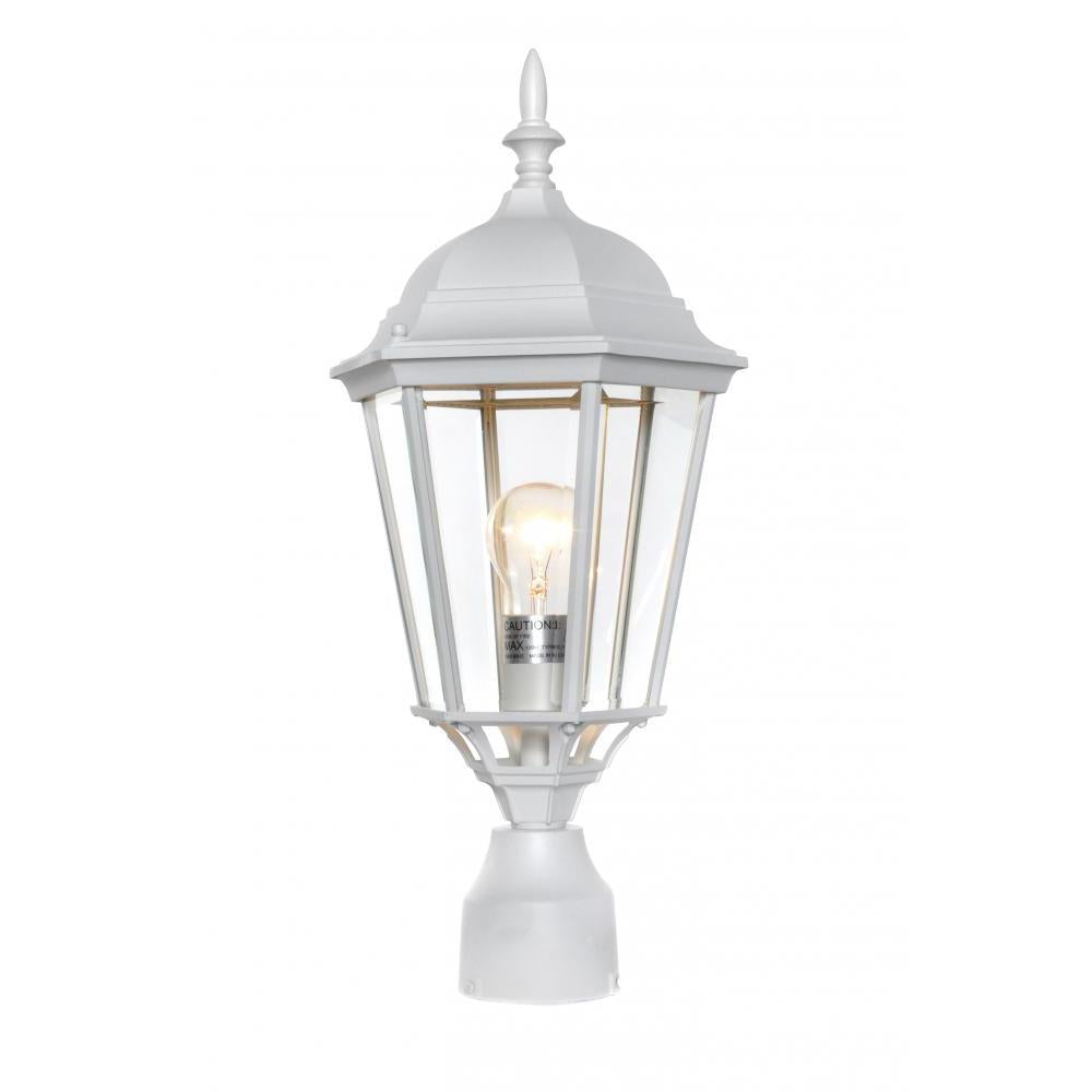 Maxim Lighting 1005WT Westlake 9.5 Inch Outdoor Post Lantern – White