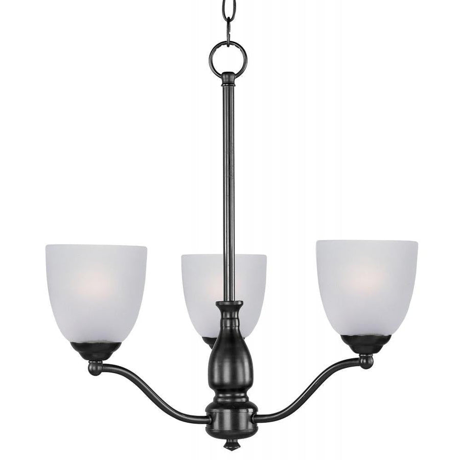 Maxim Lighting 10064FTBK Stefan 21 Inch Semi Flush Mount Light – Black