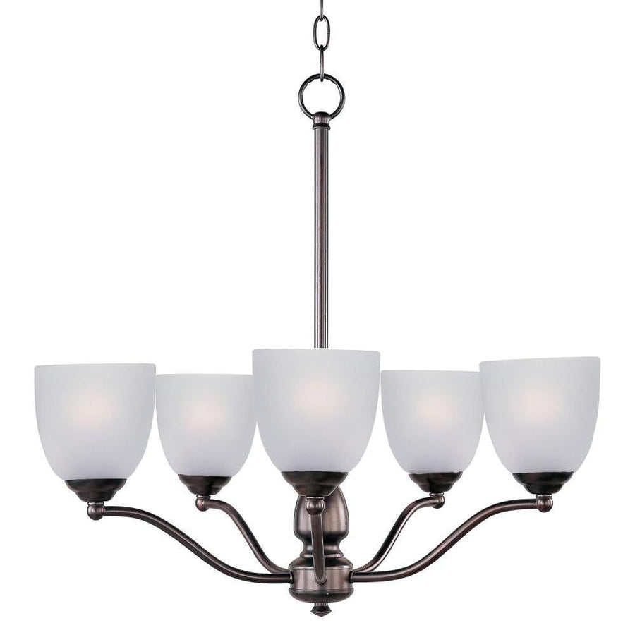 Stefan 25 Inch Semi Flush Mount Light – Oil Rubbed Bronze