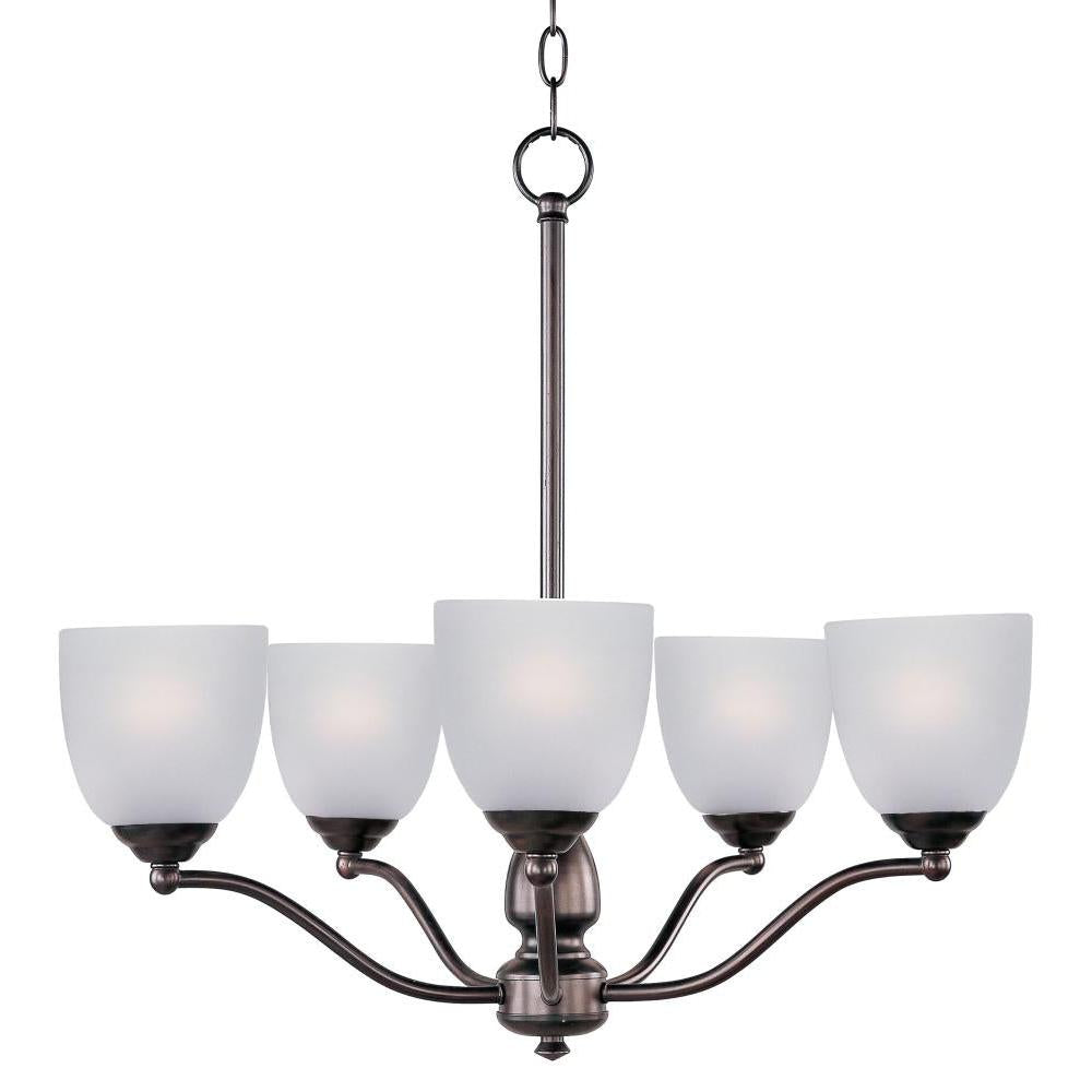 Stefan 25 Inch Semi Flush Mount Light – Oil Rubbed Bronze