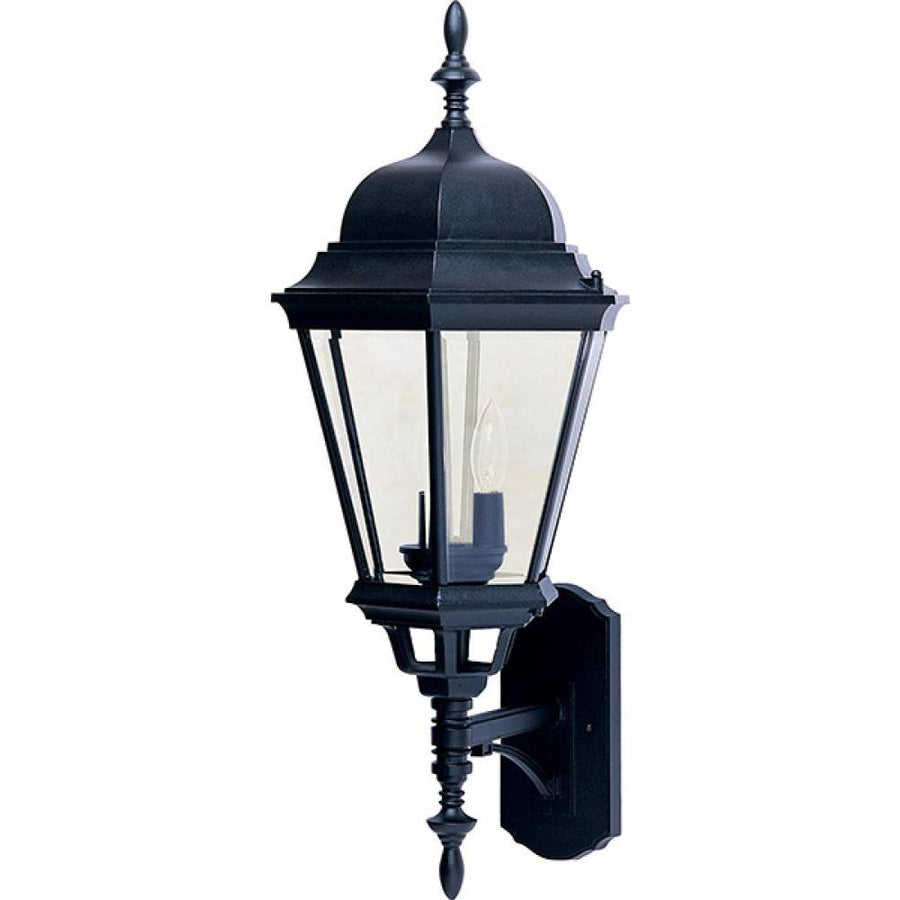 Westlake 13 Inch Outdoor Wall Lantern – Black