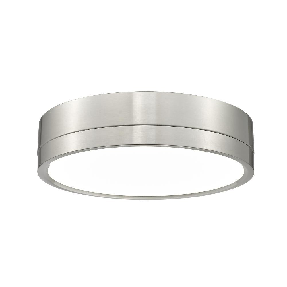 Z-Lite Lighting 1006F12-BN-LED Flush Mount Contemporary - Nickel