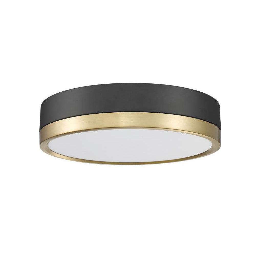 Z-Lite Lighting 1006F12-MB-MGLD-LED Flush Mount Contemporary - Gold