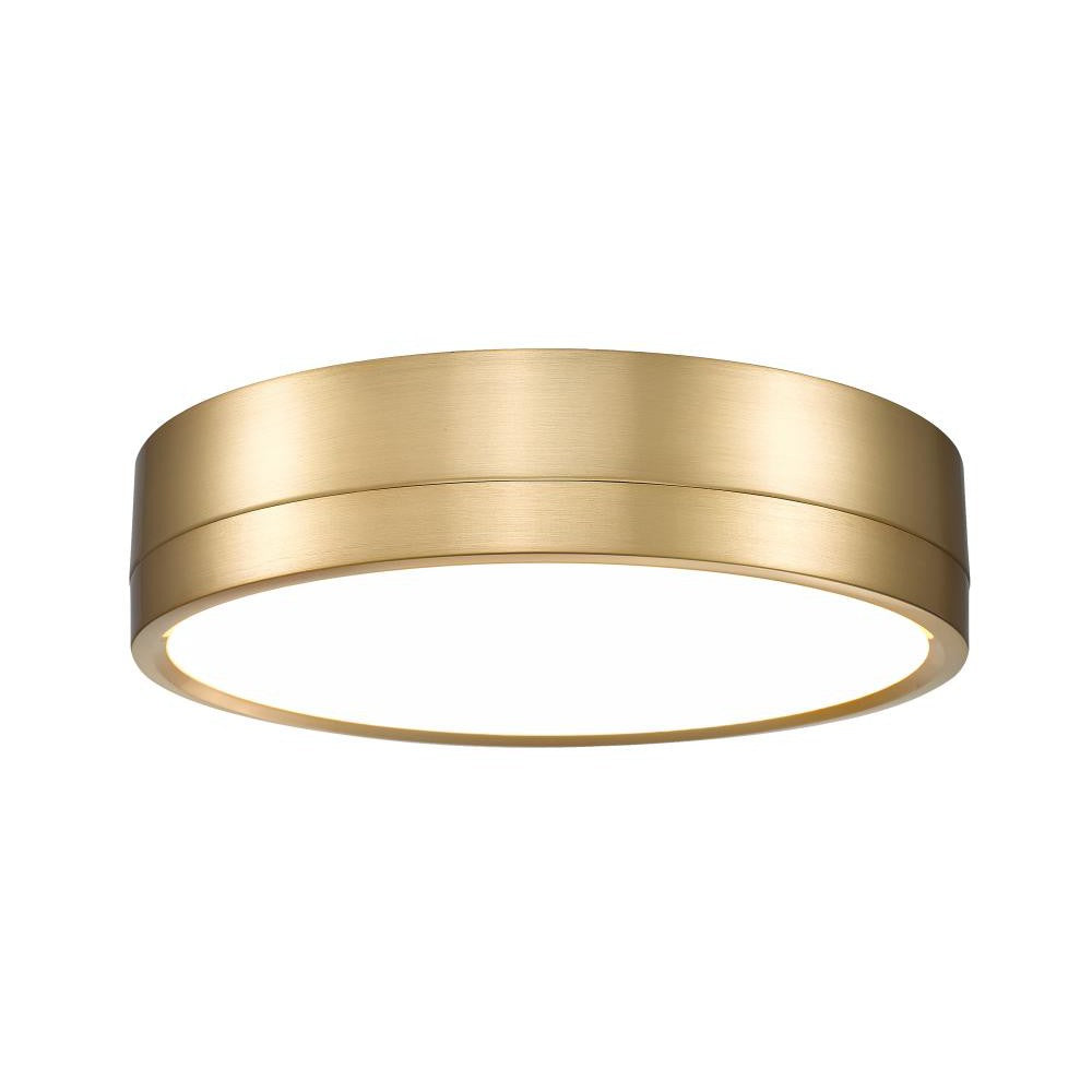 Z-Lite Lighting 1006F12-MGLD-LED Flush Mount Contemporary - Gold