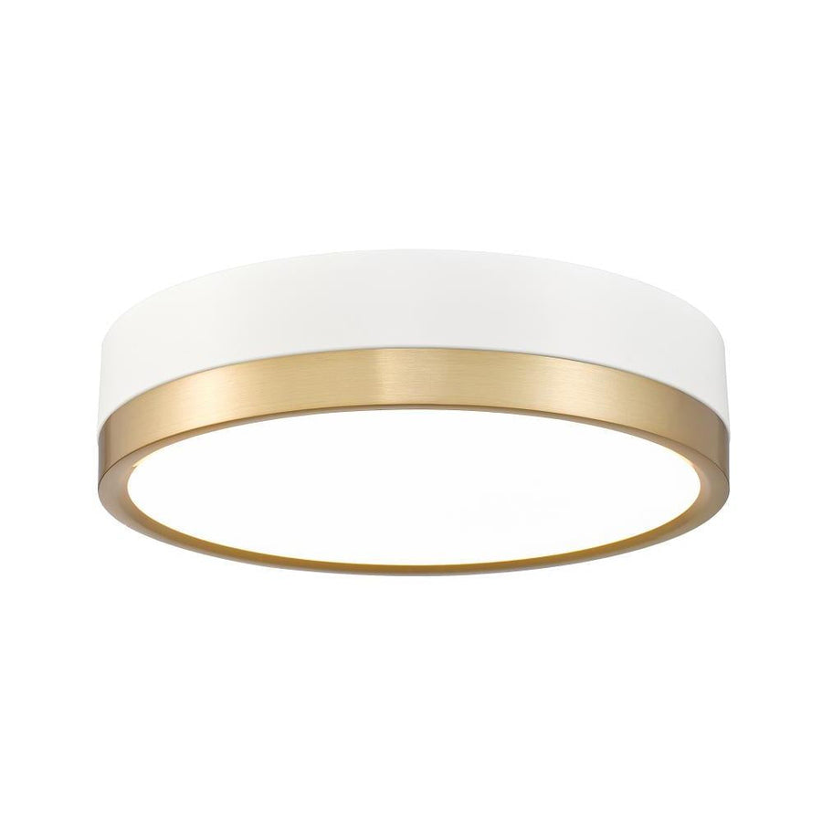1 Light Flush Mount Light-Frosted
