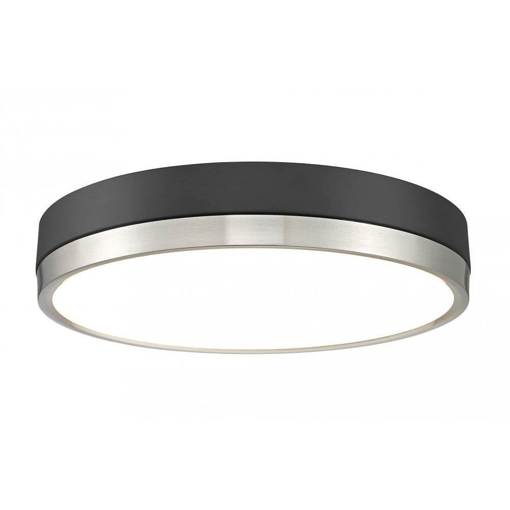 Z-Lite Lighting 1006F16-MB-BN-LED Flush Mount Contemporary - Nickel