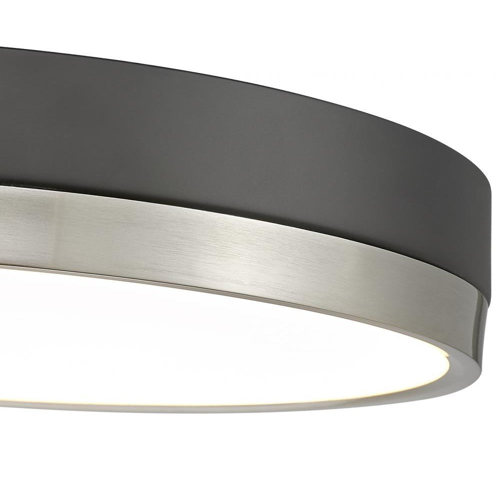 Z-Lite Lighting 1006F16-MB-BN-LED Flush Mount Contemporary - Nickel