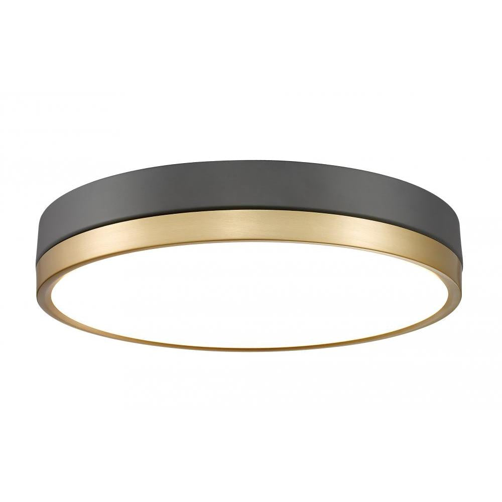 1 Light Flush Mount Light-Frosted