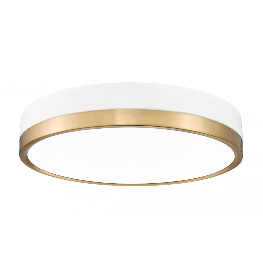 1 Light Flush Mount Light-Frosted