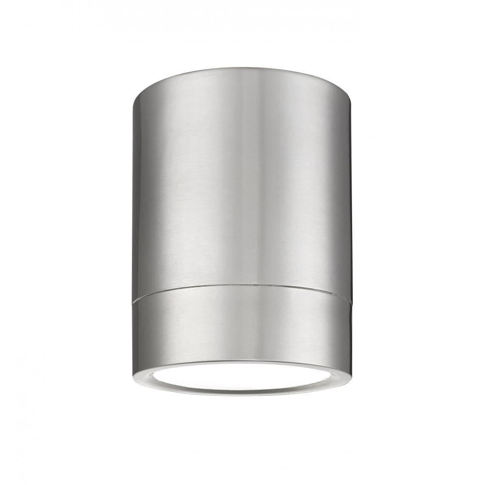 1 Light Flush Mount Light-Frosted