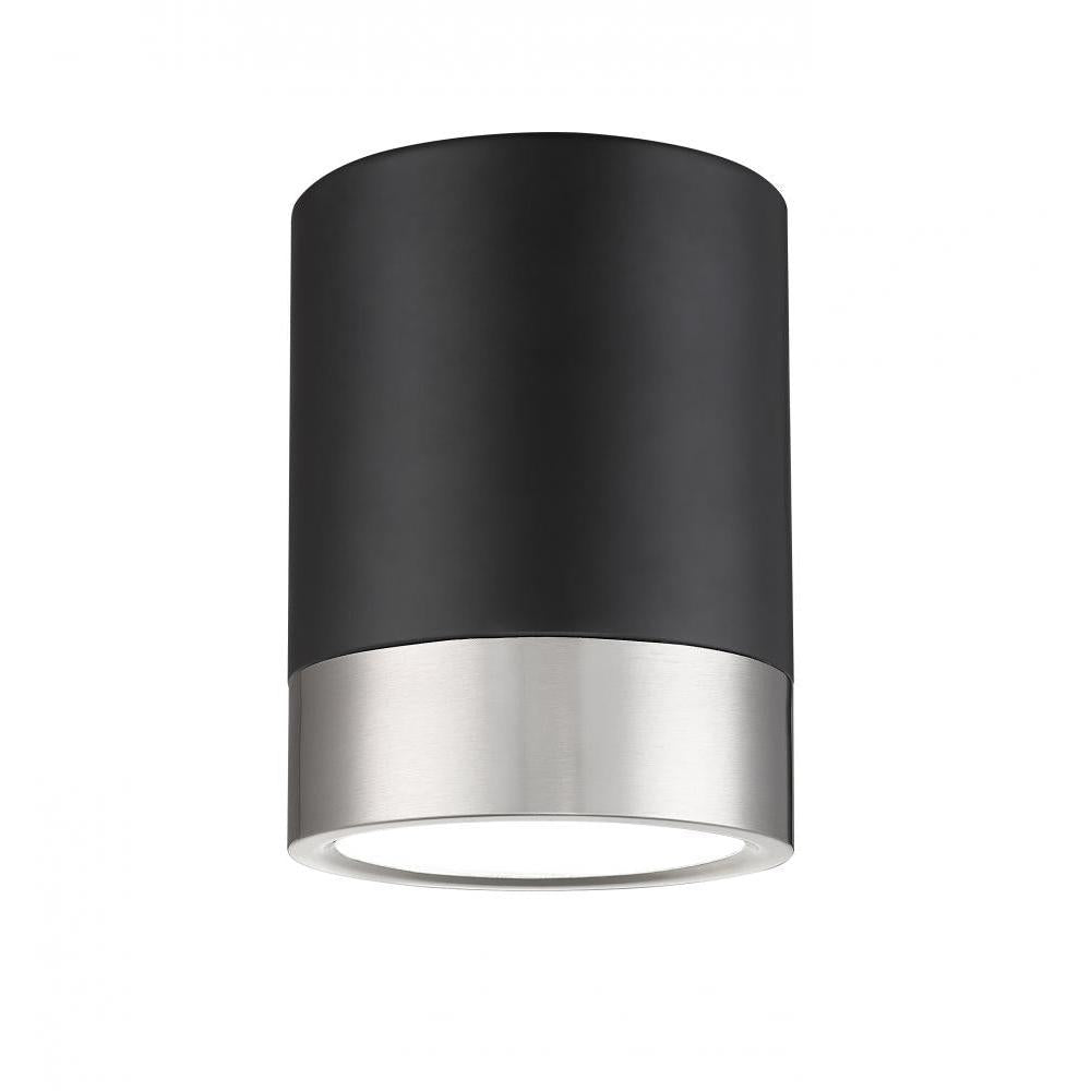 1 Light Flush Mount Light-Frosted