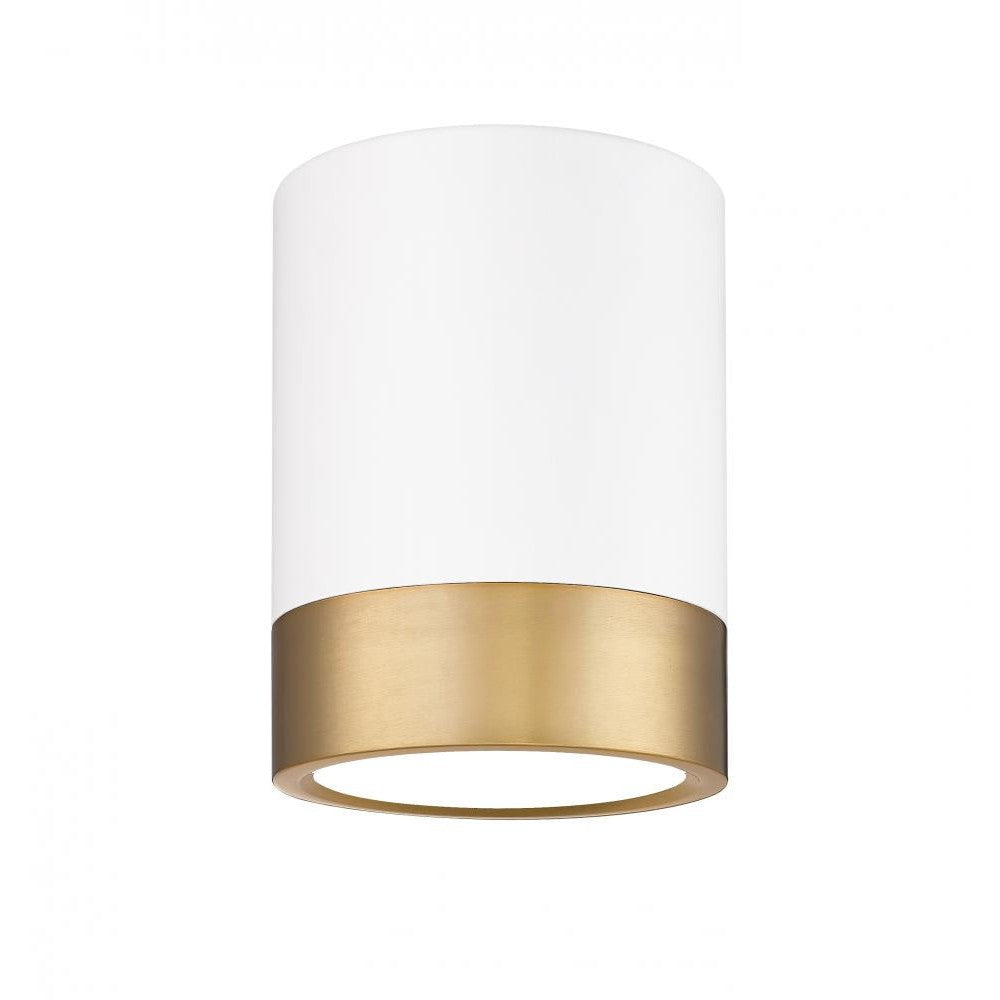 Z-Lite Lighting 1006F6-MW-MGLD-LED Flush Mount Contemporary - Gold