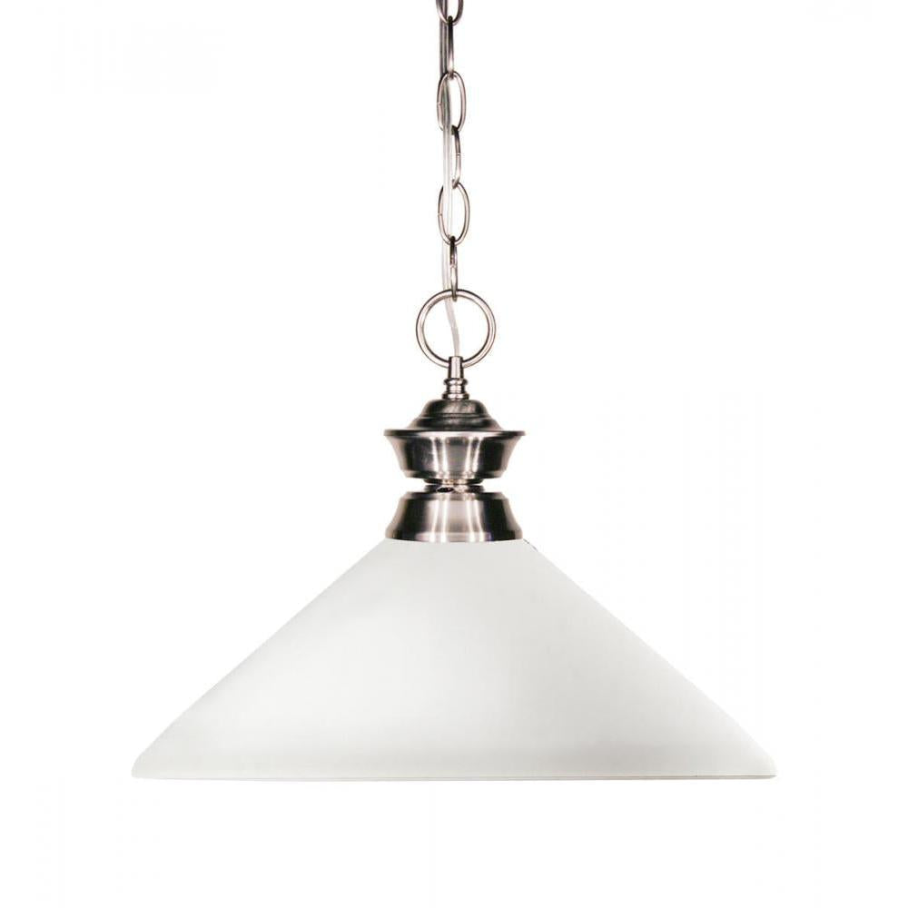 1 Light Pendant-Matte Opal