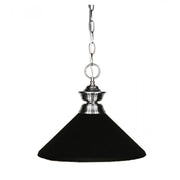 1 Light Pendant-Matte Black