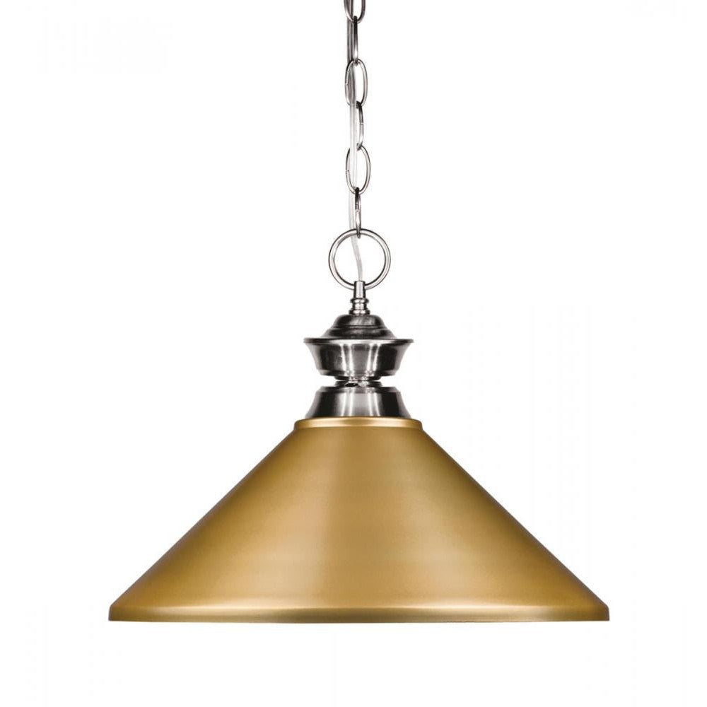 Z-Lite Lighting 100701BN-MSG Pendant Americana - Nickel