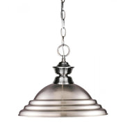 1 Light Pendant-Brushed Nickel