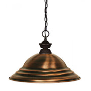 1 Light Pendant-Antique Copper